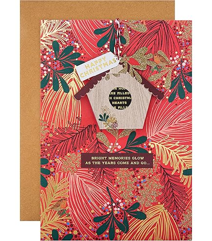 Hallmark Weihnachtskarte – Lustiges Warner Bros Elfen-Design, Personalisierbar, 20,2x13,8 Cm Mit Rotem Umschlag