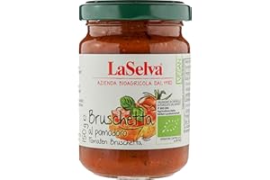 LASELVA La Selva Bio Tomaten Bruschetta - Zubereitung aus Tomaten (6 x 150 gr)