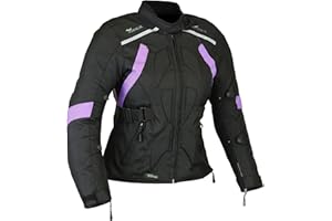 RIDEX CJ9P Ladies Women Motorbike Motorcycle Waterproof Textile Cordura Jacket