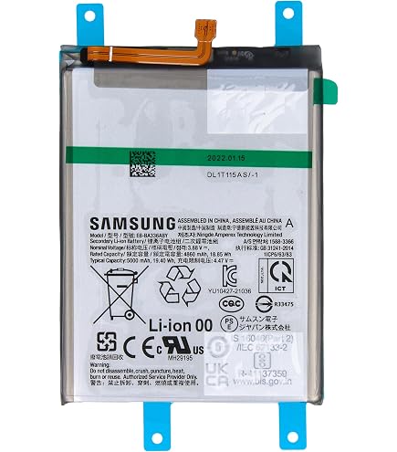 EB-F1A2GBU Smartphone Battery for Samsung Galaxy S2 Plus, 3.7V, 1650mAh