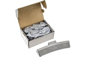 ‎STIX AUTOMOTIVE EQUIPMENT STIX Automotive Equipment 50x Schlaggewichte Auswuchtgewichte 35g Wuchtgewichte für Alufelgen Zinkgewichte Gewichte ZN