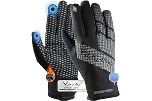 ‎VALKENTAL Valkental - wasserdichte Fahrradhandschuhe - Gepolstert & Griffig - Winterhandschuhe & Übergangshandschuhe - Herren & Damen - mit Touchscreen Funktion