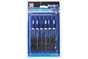 BLUE SPOT TOOLS Blue Spot 6pc Mini File Set with Pouch