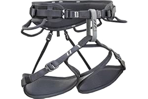 Climbing Technology Ascent - Arnés de escalada (talla XL), color negro y gris