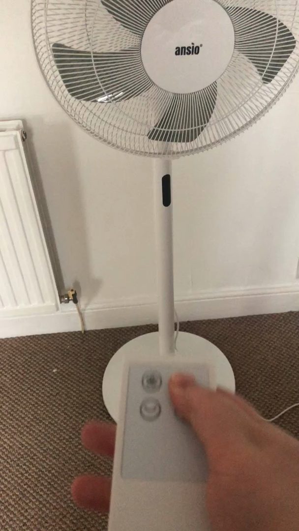 Amazon.co.ukCustomer reviews ANSIO Pedestal Fan with Remote, 8 Speed