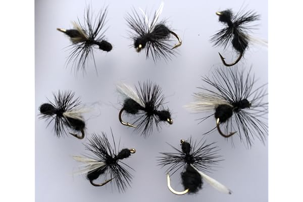 Mouches BestCity en forme de fourmi volante - Pour pêcher truites, perches et chevesnes - Lot #159BL