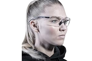 SOLIDWORK SOLID. Occhiali protettivi da lavoro con perfetta vestibilità e protezione laterale integrata | occhiali trasparenti con lenti chiare, antigraffio, antiappannamento e protettive contro i raggi UV