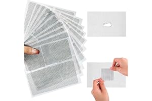 WEYSOO Fliegengitter Fenster Reparatur, Stark Kleber Fliegengitter Reparatur Set, Insektenschutz Fenster Reparatur, Net Mesh Repair Tape, Fliegengitter Reparatur Klebeband für Tür Loch Von Ausbesserung