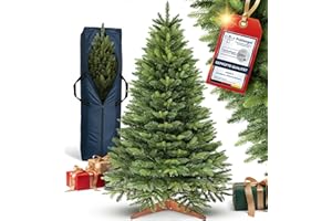 ‎AMARI Amari ® Naturgetreuer Künstlicher Weihnachtsbaum 180cm - Tannenbaum Künstlich Christbaum Christmas Tree - Künstliche weihnachtsbäume - Faltbarer Weihnachtsbaum Künstlich