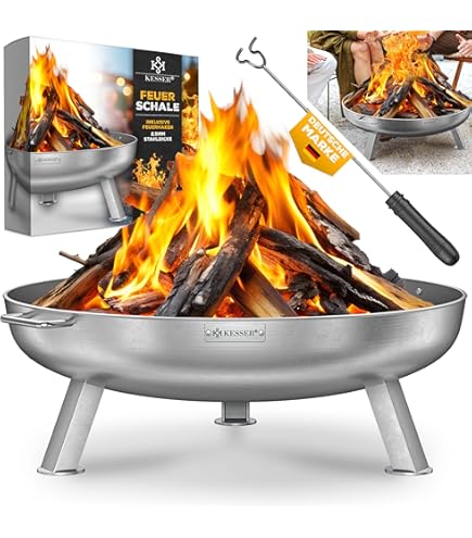 COOK KING Vuurkorf Verona zwart 60x60 cm kopen