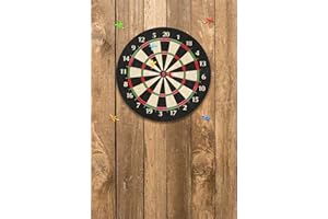 ‎KEAGAN KEAGAN Holzmaserung Dartscheibe Wandschutz Dartscheibe Surround Wandschutz Filz Dartscheibe Wandschutz Selbstklebend Gespleißt Wand Surround Board Dartscheibe Backing Filz Wandfliesen Kork Board