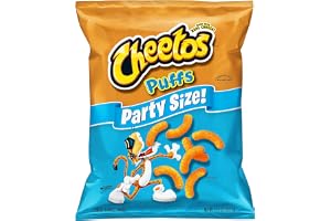 Cheetos Puffs Cheese Flavored Snacks, Party Size!, 13.5 Ounce