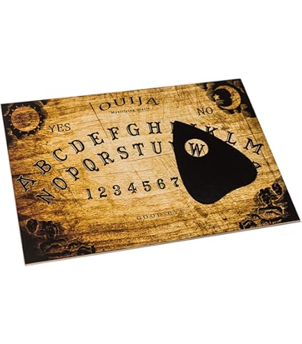 WICCSTAR Classic Ouija Board with Planchette and Detailed Instructions