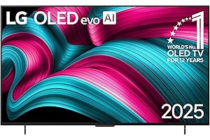 LG TV OLED OLED65C5 OLED Evo Noir Profond et Booster de luminosité 120 Hz 4K 164 cm 2025