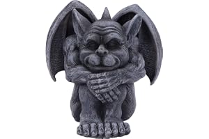 Nemesis Now Quasi mörk svart grotesque gargoyle figurin, 12,5 cm