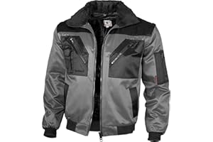 QUALITEX HIGH QUALITY WORKWEAR Qualitex - Pilotenjacke 4 in 1 - Kragen und Ärmel abtrennbar - mehrere Farben