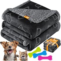 PetAmi Flauschige Hundedecke, 24x32 Zoll, Rosa – Sherpa Fleece, Weich & Warm, Für Hunde & Katzen, Auch Als Möbelschutz