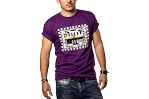 MAKAYA Maglietta Sheldon Testscreen T-Shirt Nerd