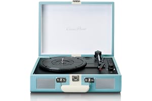 Giradischi Lenco (Tt-110 Blue) Amplificato, Con Diffusori E Bluetooth 5.0