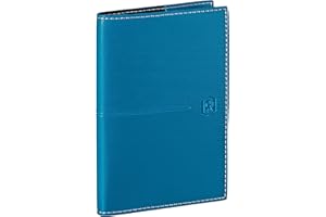 Agenda Oxford Voyage civil Semainier spiralé 10x15cm Année 2024 Bleu Français