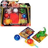 BAKUGAN Battle 5-Pack, Special Attack Nillious, Mantid, Bruiser, Octogan, Trox, Customizable Spinning Action Figures, Toys fo