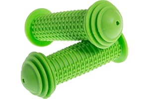 PROMETHEUS BICYCLES Prometheus - Puños de Bicicleta para niños con Seguridad, protección contra Impactos también para patinetes de Bicicleta, 22 mm, edición 2019