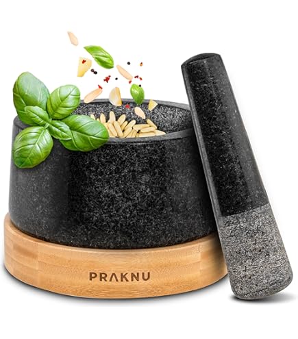 Houten Vijzel met Stamper -Aura Peeperkorn- | Unieke Items | Het Olde Jagthuys