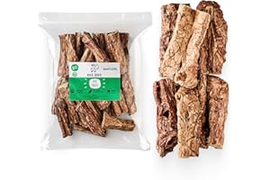 Bobik Snobik Snack de Pulmón de Vacuno | Golosinas Naturales para Perros y Gatos, Delicadeza Ligera y Nutritiva para Tus Mascotas 500 g