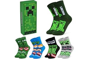 Minecraft Jungen Wadensocken Socken Multipack
