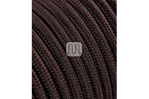 merlotti 20309 Cable eléctrico Redondo h03vv-f 2 x 0.75, marrón, 3 m