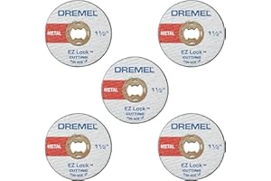 Dremel EZ456, 38,1 mm (1 1/2-tum) hjuldiameter, EZ - Lock™ glasfiberförstärkta avstängningshjul, roterande verktygsskärskiva