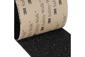 KLEBESHOP24 3M Safety-Walk - Rivestimento antiscivolo universale, per applicazioni professionali, 2 strisce, 50 mm x 200 mm, colore: Nero