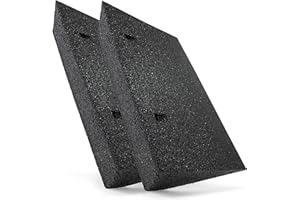 HASKYY Rampa do Krawężnika Gumowa Czarna 2x - Szerokość 50 cm, Wysokość 110 mm - Klin Najazdowy dla Wózków Inwalidzkich, Pomoc Najazdowa Progowa Samochodowa