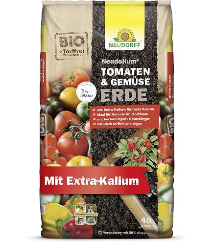 Compo Bio Tomaten-, Gemse u. Beerenerde torffrei, 35 Liter : Amazon.de:  Garten
