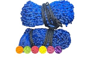 B LIVING 2 X Hay Net For Horses Multipack - Daisy Equestrian Net Bag With Extra Strong Mesh Holes For Greedy Horses.Horse Accessories Haynet For Haylage & Soak Hay Bale