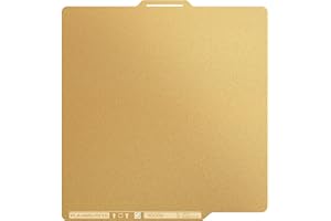 YOOPAI Plaque d'impression Double Face texturée PEI 257 x 257 mm - Lit d'impression magnétique en Acier à Ressort pour Bambu Lab X1C/X1/X1E/A1/P1S/P1P Imprimantes 3D