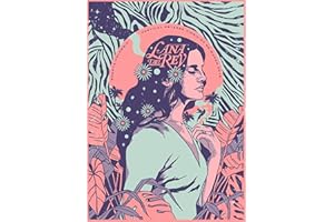 KIWI zolto Póster de la colección Lana del rey cantante (30,5 x 45,7 cm)