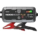 NOCO Boost Plus GB40 1000 Amp 12-Volt UltraSafe Portable Lithium Jump Starter, Car Battery Booster Pack, And Jump Leads For U