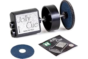 ‎LONGONI Longoni Jolly Queue werkzeug 2in1 zum Schleifen Abflachung Billard Pool Queue Schafthülsen und Queue-Spitzen