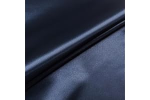 Panini Tessuti, Tessuto Raso Lux Tinta Unita Venduto al Metro, 1 qtà = 100 cm; 2 qtà = 200 cm - Creazioni sartoriali e Abbigliamento