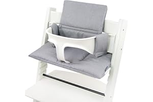 BAMBINIWELT BY RAFAEL K. BAMBINIWELT - Fodera di ricambio per seggiolone ORG. MELIERT (grigio chiaro mélange ORG)