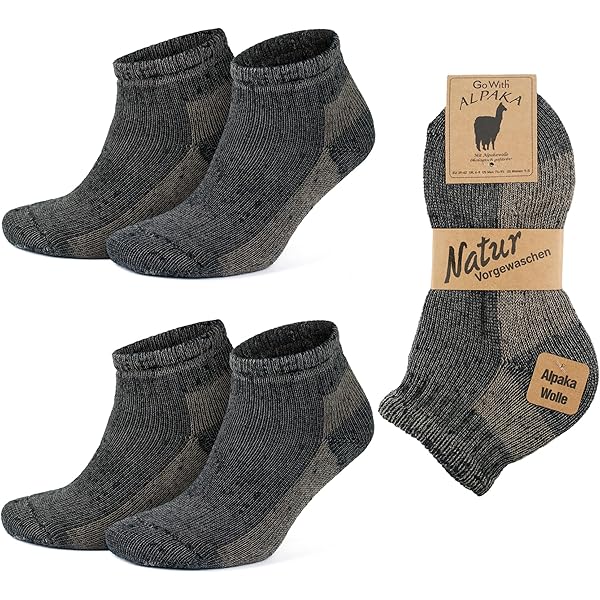 Chaussettes Hautes GoWith En Coton Bio - Naturelles, Respirantes, Unisexe, Quotidien, Neuves