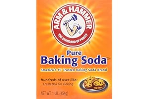Arm & Hammer Baking Soda, Pure 16 Ounces (Pack of 6)