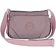 Storite Women's Utility Stylish Lightweight Sling Crossbody Shoulder Bag (Bean, 22X15X9Cm, purple)