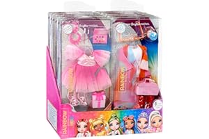 RAINBOW HIGH Fashion Pack - Assortiment Aléatoire, Comprend 1 Tenue Complète, des Chaussures, des Bijoux et des Accessoires de Jeu, Amusez-Vous à Mélanger et Créer, pour Les Enfants de 4 Ans et Plus