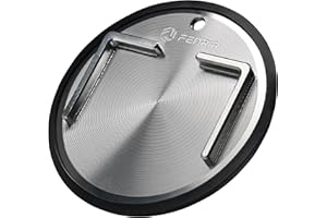 FENRIR 304 Stainless Steel Kickstand Pad Plate Support Coaster Accessory Side Stand Extension For Motorcycle Motorbike Bicycle Scooter Outdoor Soft Ground Grass Gravel Road Asphalt Road Indoors Garage