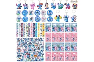 Acuiwer Cartoon Party Favors Set 106 PCS Birthday Party Supplies Goodie Bags for Kids Gifts Bags Fillers Pinata Stuffers Cartoon Themed Party Toys