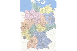 empireposter Landkarten - Giant Poster - Deutschlandkarte