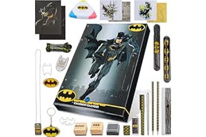 DC Comics Calendario Avvento Bambino Batman - Advent Calendar 2022 con 24 Sorprese Gadget Cancelleria Supereroi