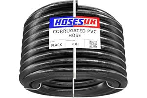 HOSES UK 10m - 32mm (1.25") Internal Diameter Aquatic/Pond Filter, Pump or Waterfall Flexible Reinforced Hose/Pipe Tubing